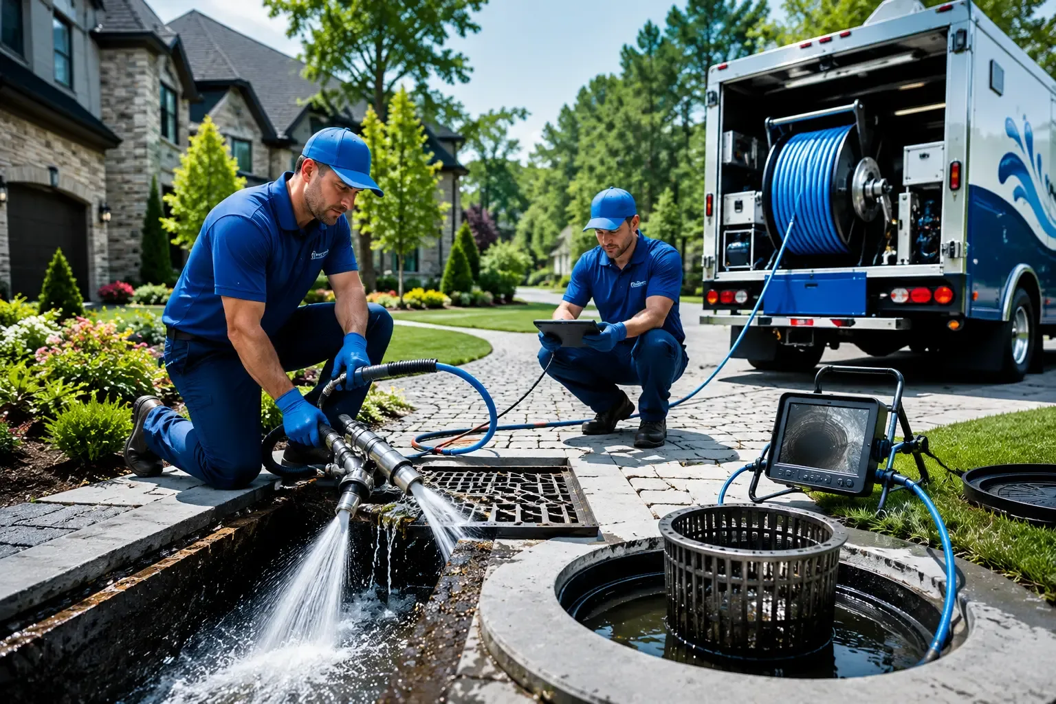 Local outdoor drain cleaning professionals in Moreauville, LA