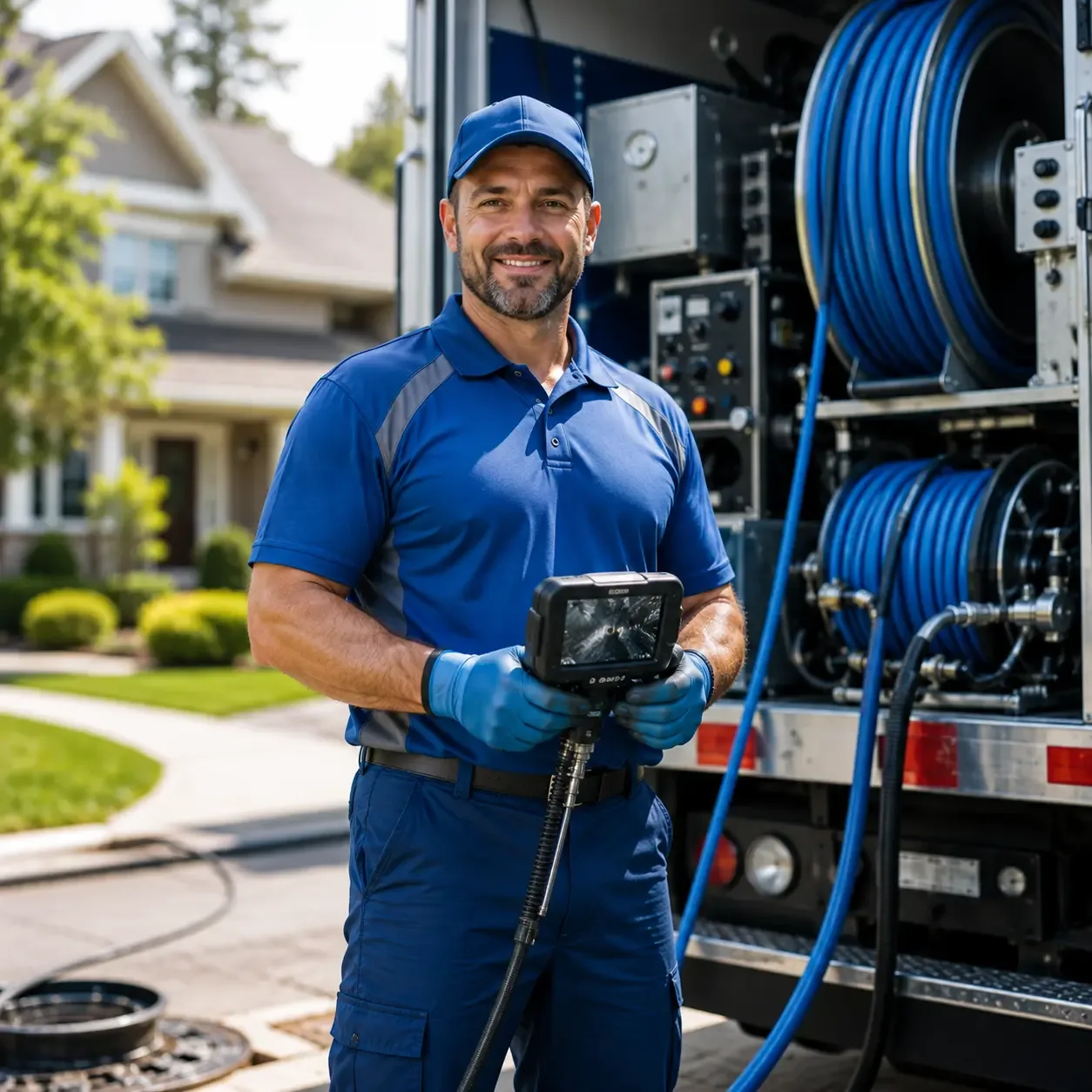 Local outdoor drain cleaning specialists in Moreauville, LA